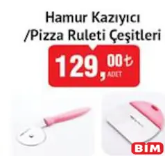 PİRGE HAMUR KAZIYICI / PİZZA RULETİ ÇEŞİTLERİ